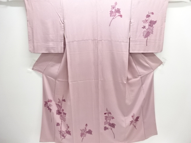 枝花模様訪問着